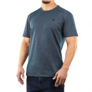 Camiseta Basic - Azul Mescla