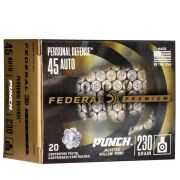 Munição Federal .45 AUTO Punch JHP 230gr