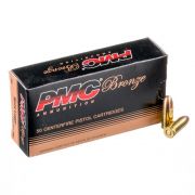 Munição PMC 9mm Luger 9x19mm 115GR FMJ - 50un