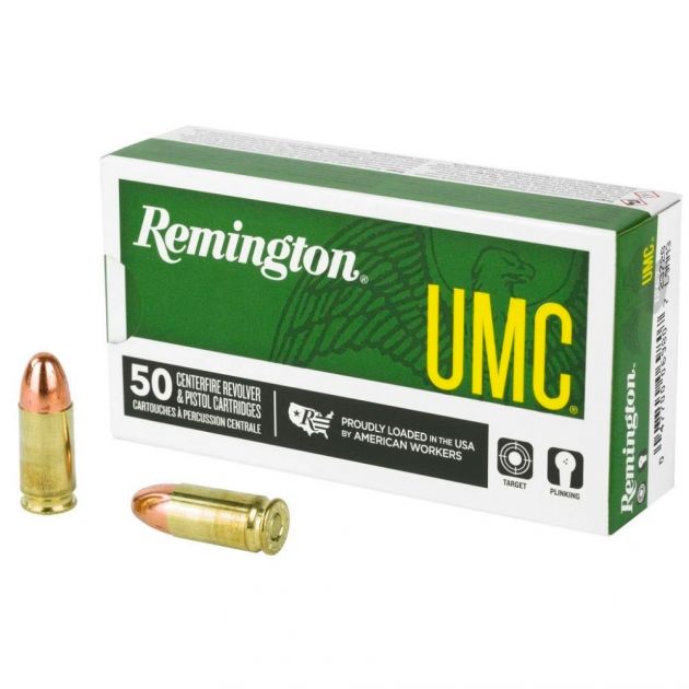 Munição Remington .9mm 147GR FMJ