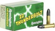 Munição Remington Cal. 22Lr Thunderbolt 40gr