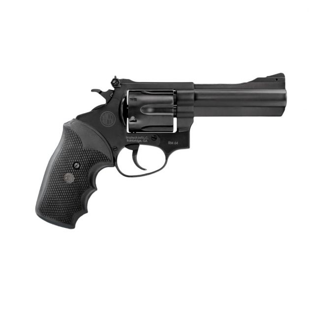 REVÓLVER RM64 CAL. .38 SPL BLK CABO BORRACHA