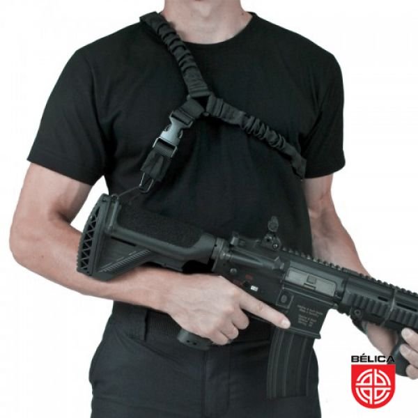 Bandoleira Tática Bélica Preto - Imagem 2