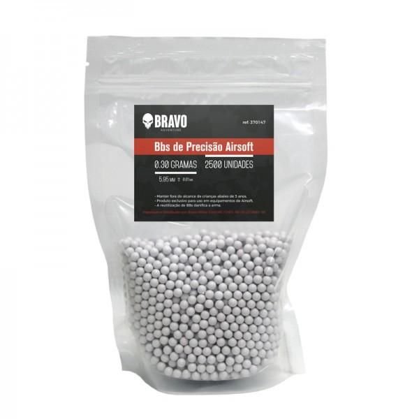 BB Bravo 0,30g 6mm - 2500un