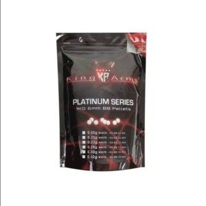 BB King Arms 0.30g 6mm Branca - 3300un