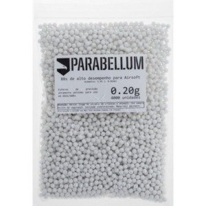 BB Parabellum 0,20g 6mm - 4000un