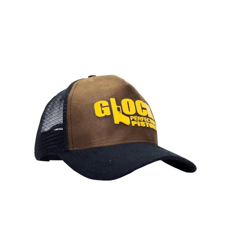Boné Marrom Glock Perfection Pistols