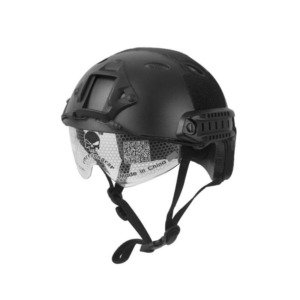 Capacete com Viseira Retratil Emerson Gear - Preto
