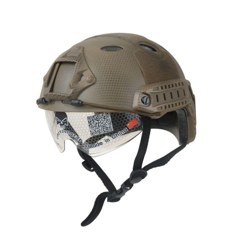 Capacete com Viseira Retratil Emerson Gear - Seals