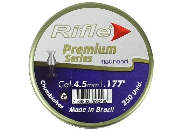 Chumbinho Rifle Premium Flat Head 4.5mm 250un