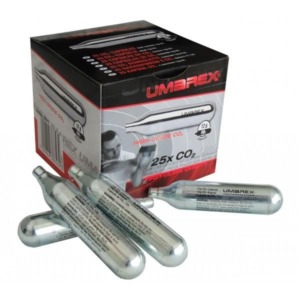 Cilindros descartáveis de CO2 12g - 25un