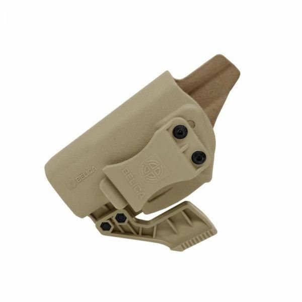 Coldre Velado Arex Delta Preto - Polímero Com Revestimento Interno - Imagem 4