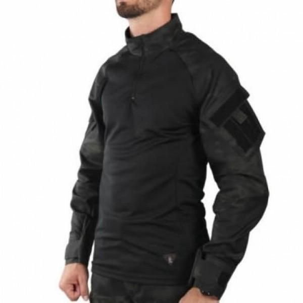 Combat Shirt BL Camuflada - Multicam Black - Imagem 2