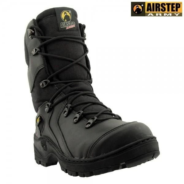 Coturno Bota Militar Tático Black Squad Airstep - Imagem 3
