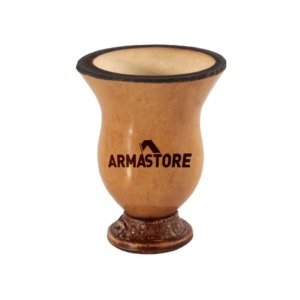 Cuia De Chimarr&atilde;o De Porongo Gravada - RECUPERA ARMASTORE