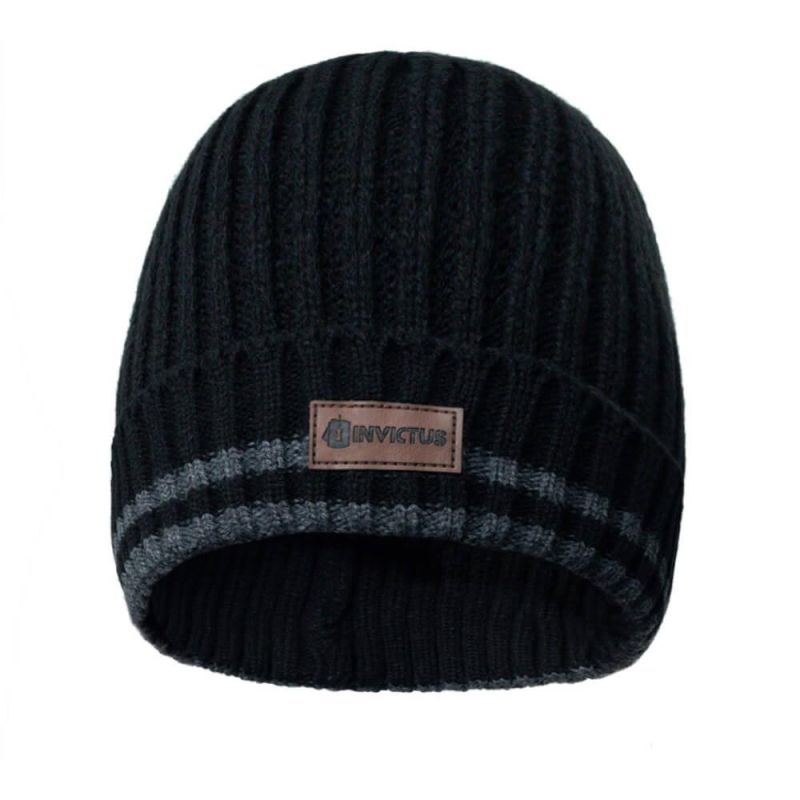 Gorro Invictus Alaska Gray Man Preto TAM. U