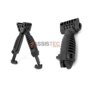 Grip Vertical + Bip&eacute; TMC trilho de 20mm - Black