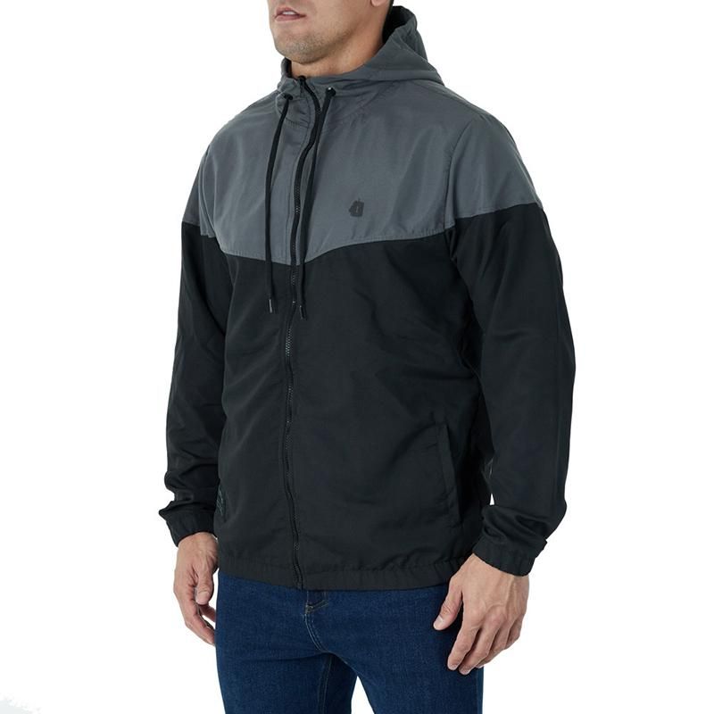 Jaqueta Corta Vento Invictus Double Preto E Grafite