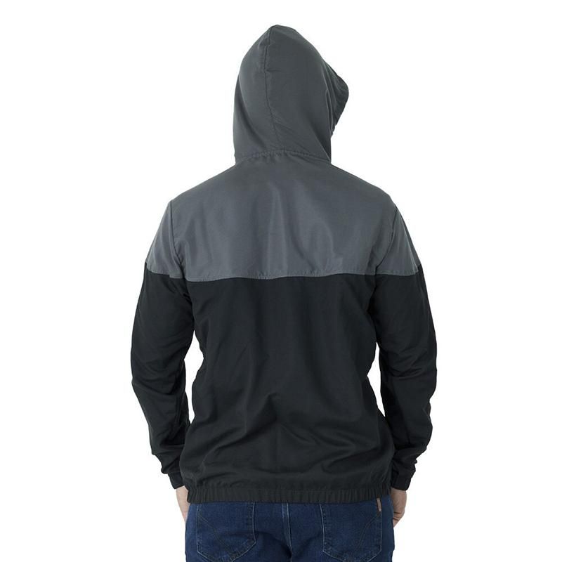 Jaqueta Corta Vento Invictus Double Preto E Grafite - Imagem 3