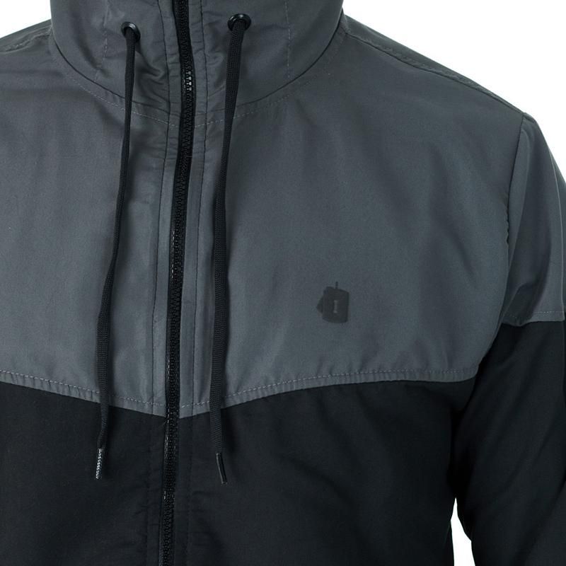 Jaqueta Corta Vento Invictus Double Preto E Grafite - Imagem 4