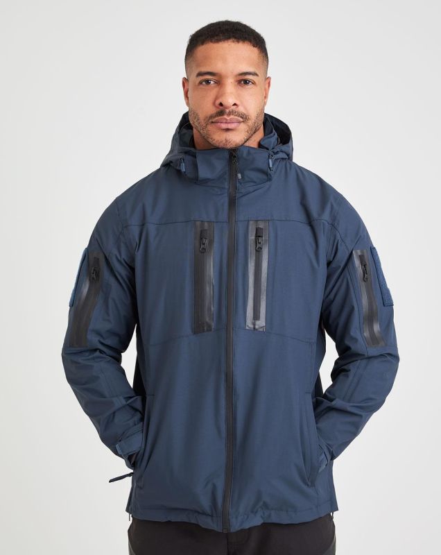 Jaqueta Invictus Rain 2.0 Masculina Azul - Imagem 3