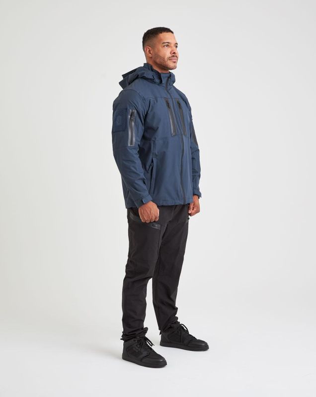 Jaqueta Invictus Rain 2.0 Masculina Azul - Imagem 4