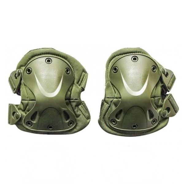 Joelheira Airsoft 2 Peças Verde