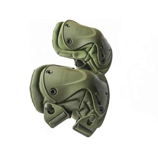 Joelheira Airsoft 2 Peças Verde - Imagem 2