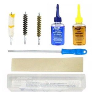 Kit De Limpeza Manuten&ccedil;&atilde;o Armas Curtas -LUXO-Rev&oacute;lver Pistola Calibre .38, 380, 357, 9mm