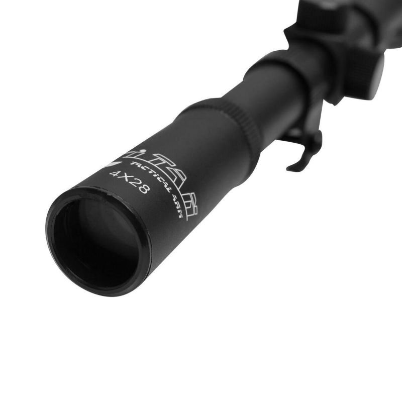 Luneta Rifle Scope Mira 4x28 Sniper, Carabina, Airsoft - Imagem 3