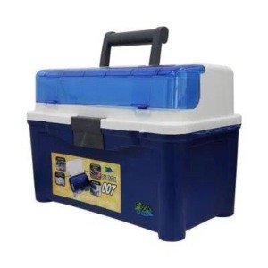 Maleta para Pesca com 3 estojos e compartimento ajust&aacute;veis Pesca Brasil PB Box 007