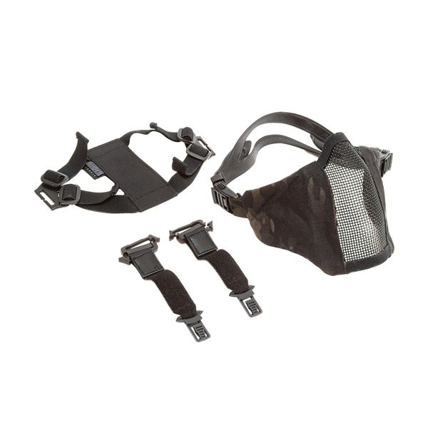 Mascara Telada Confort Meia Face - Multicam Black