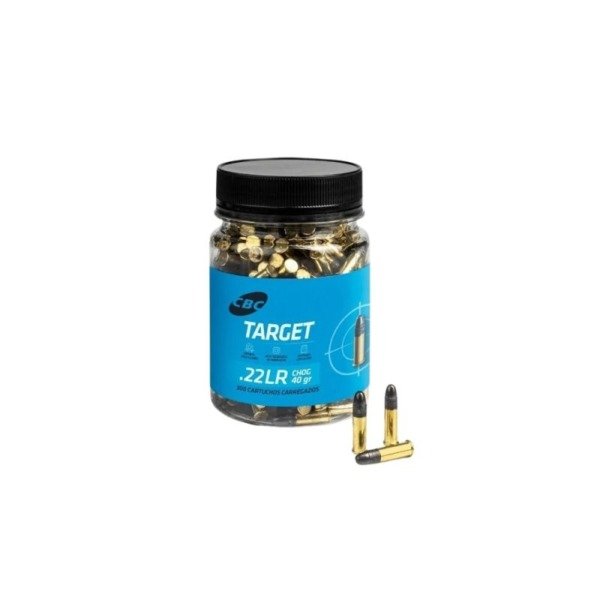 Munição CBC .22 LR Target CHOG 40gr – 300un