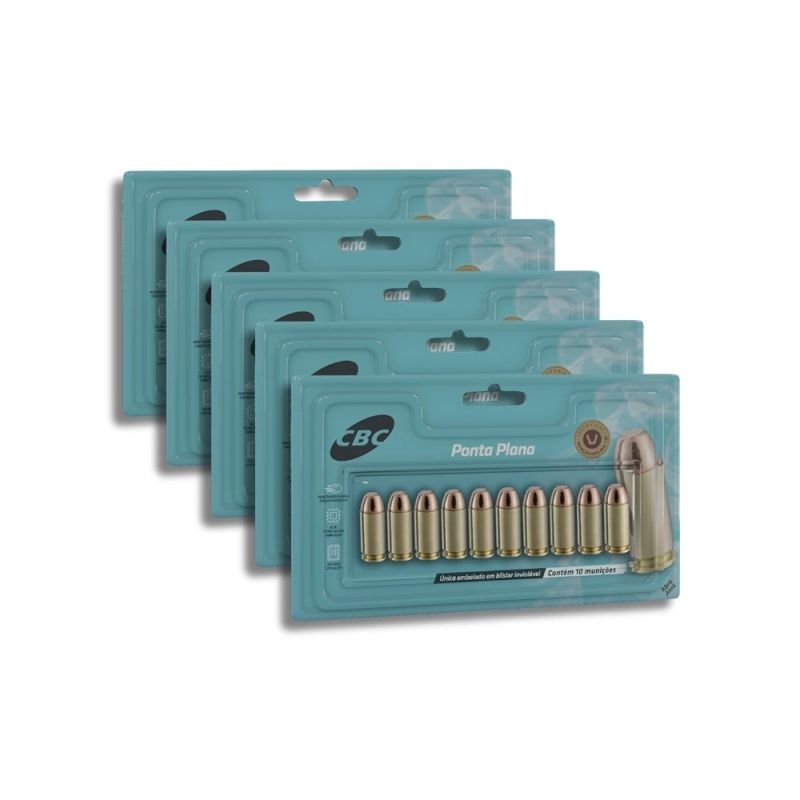 Munição CBC .40 SW ETPP 180GR Blister Cartela - 50un