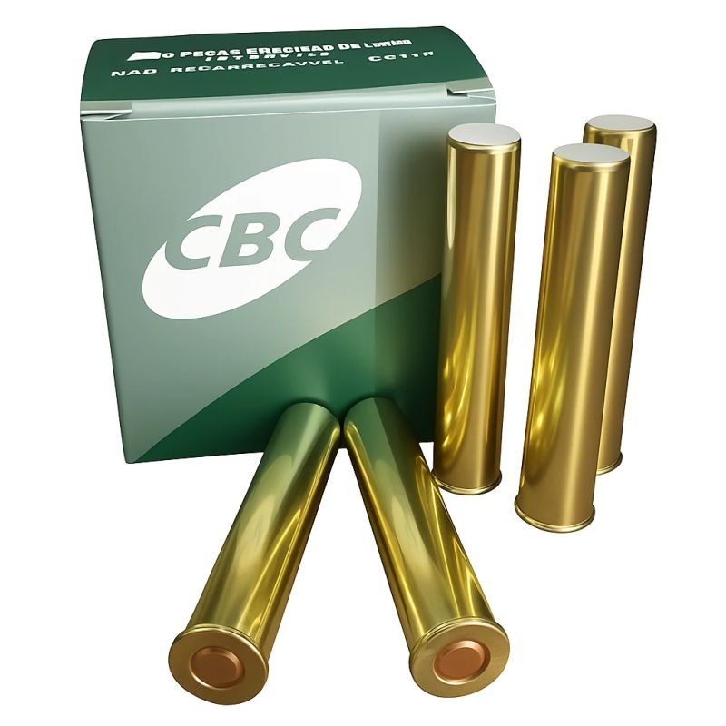 Munição CBC Calibre 32 - Chumbo T - Cartucho Metálico - 30un