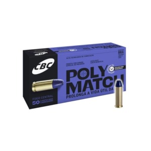 Munição CBC Polymatch .38 SPL LPC 158gr - 50un