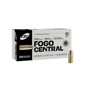 Muni&ccedil;&atilde;o CBC Treina 9mm ETOG 124gr - 50rds