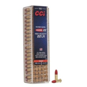MUNI&Ccedil;&Atilde;O CCI CAL 22 LR TARGET RED 40GR HV CX 100