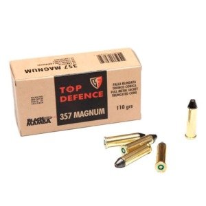 Munição Fiocchi Calibre 357 FMJTC Black Mamba 110GR - CX 50
