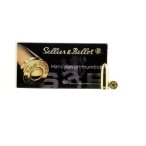 Munição S&B Cal 9x19mm FMJ 124gr - 50rds