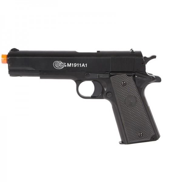 Pistola Airsoft Colt M1911 A1 Semi-metal - Spring