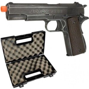 Pistola Airsoft GBB AW 1911 Green Gas NE2001 Blowback