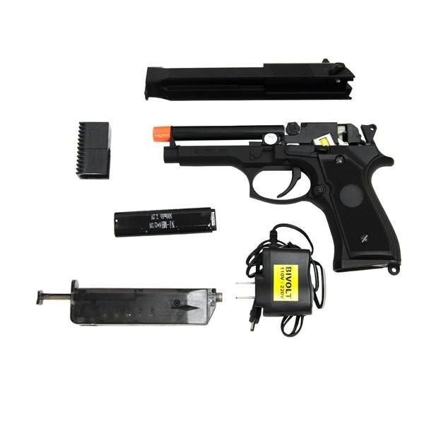 Pistola Airsoft Beretta M92F Semi-metal - AEP - Imagem 4