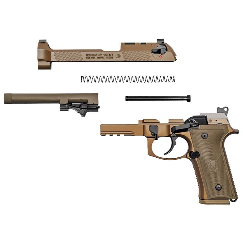 Pistola Beretta M9A4 Cal 9mm 5,1” FDE - Calibre 9mm - Imagem 3