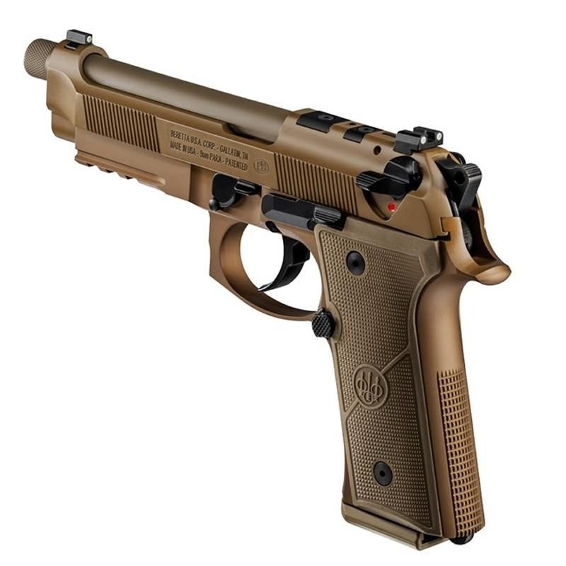 Pistola Beretta M9A4 Cal 9mm 5,1” FDE - Calibre 9mm - Imagem 4