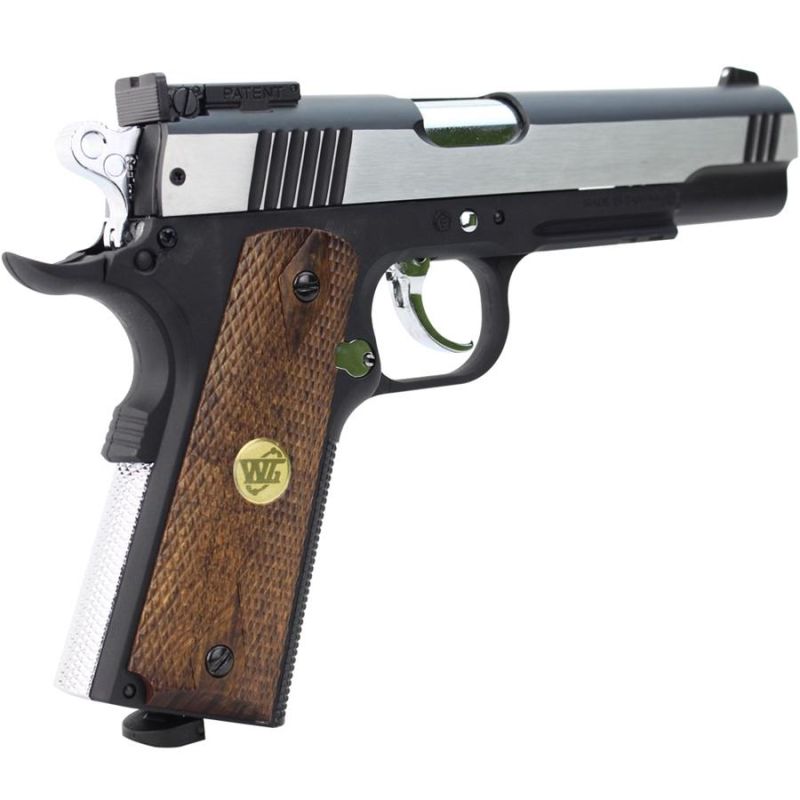 PISTOLA DE PRESSÃO ROSSI 1911 SPECIAL COMBAT 4.5 SLIDE METAL CO2 - Imagem 4