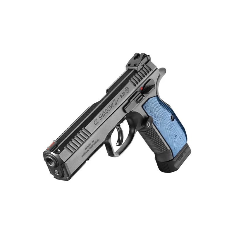 Pistola CZ SHADOW 2 Calibre 9mm Tala Azul - Imagem 4
