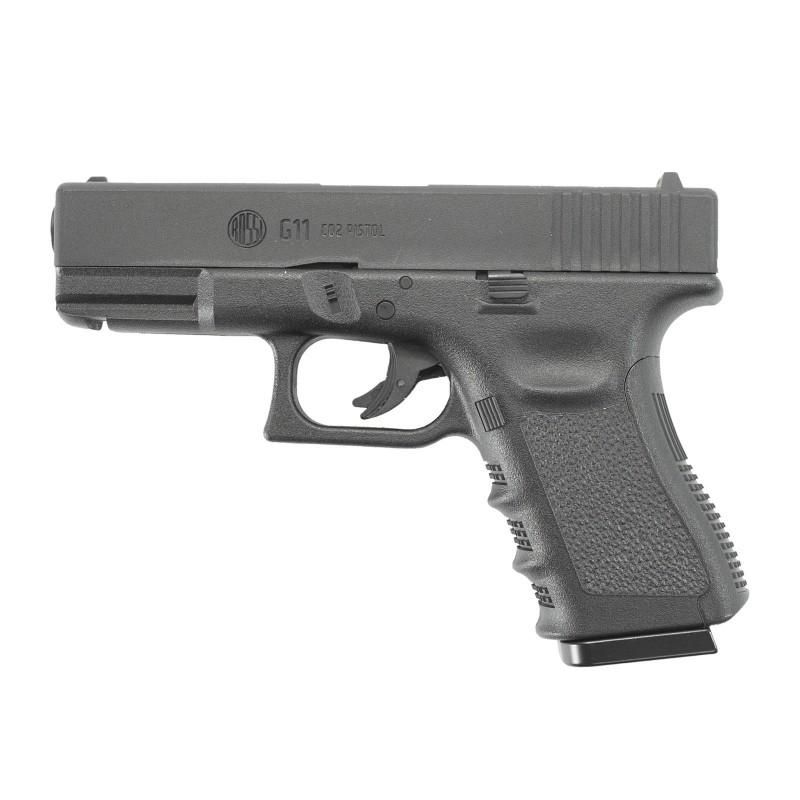 Pistola de Pressão Co2 Airgun Glock G11 Rossi 4.5mm - Imagem 2