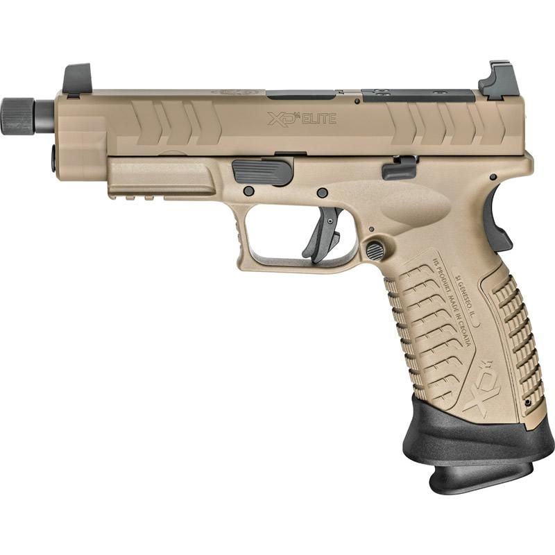 Pistola Springfield Armory 9mm XD-M ELITE 4.5″ OSP Aço Carbono Desert FDE - Imagem 2