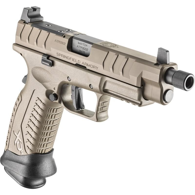 Pistola Springfield Armory 9mm XD-M ELITE 4.5″ OSP Aço Carbono Desert FDE - Imagem 3
